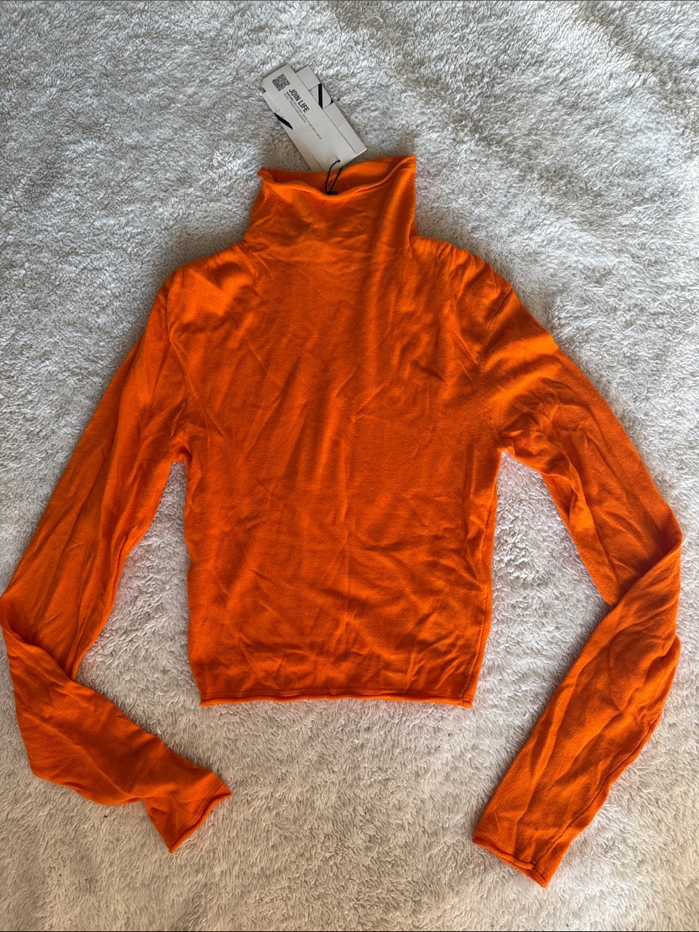 Zara Long Sleeve Turtleneck Top